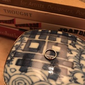 Real Rose Gold Septum Ring